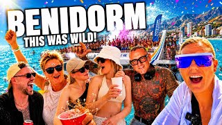 Benidorm - I went on the INFINITY BOAT PARTY