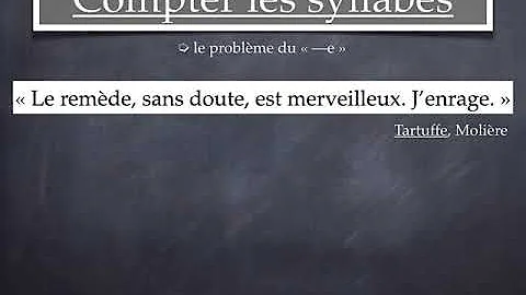 Qu'est-ce qu'un vers dans une fable ?