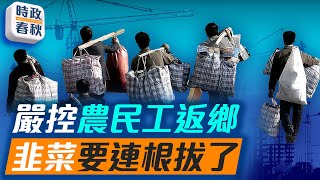 嚴控農民工回家！中共經濟騰飛的代價：犧牲農民利益，甚至不讓回家！｜#農民工 #農民工返鄉 #農民工返鄉滯鄉 #藍述 #馬克 #時政春秋