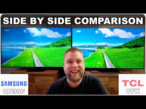 Tcl C7k Vs Samsung Qn90f... Side By Side Comparison