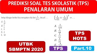 Prediksi soal tes skolastik sbmptn 2020 ...