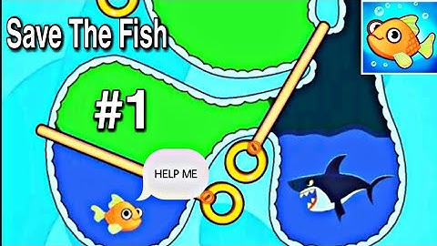 Save The Fish! - Gameplay Walkthrough Part 1 Levels 1-40 (Android,iOS)