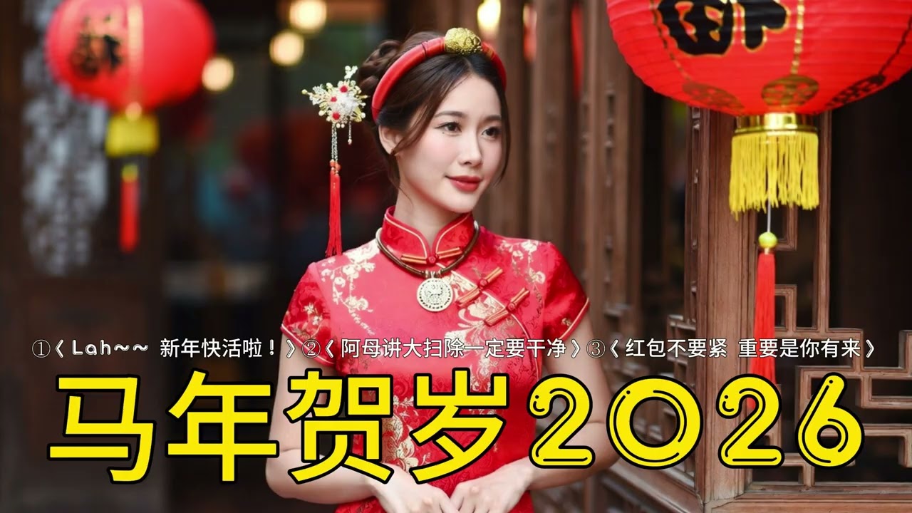 3IN1.梁智强风格.2026新年歌 | ②〈阿母讲大扫除一定要干净〉