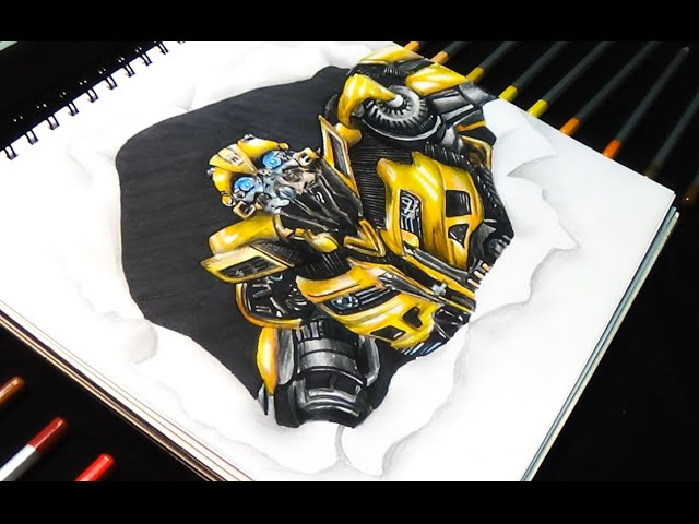 Bumblebee #transformers * Speed drawing online!   #bumblebee