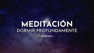 MEDITACIÓN guiada 😴 DORMIR PROFUNDAMENTE y DESPERTAR con ENERGÍA 💫 Gabriela Litschi