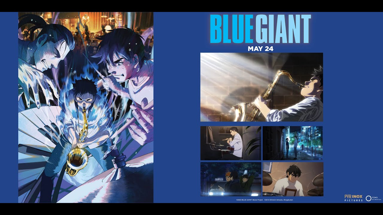 Blue Giant - Official Trailer | New Anime Release | PVR INOX