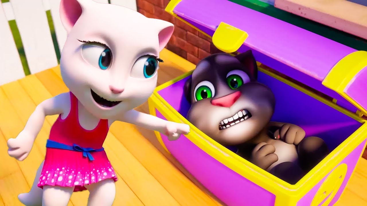 Hide and Seek - Talking Tom Shorts 🫣 Funny Cartoons 😁 Super Toons TV