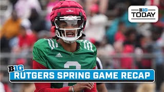 Greg Schiano Reflects on Scarlet Knight Spring Game; A.J. Henning Joins the Show | B1G Today
