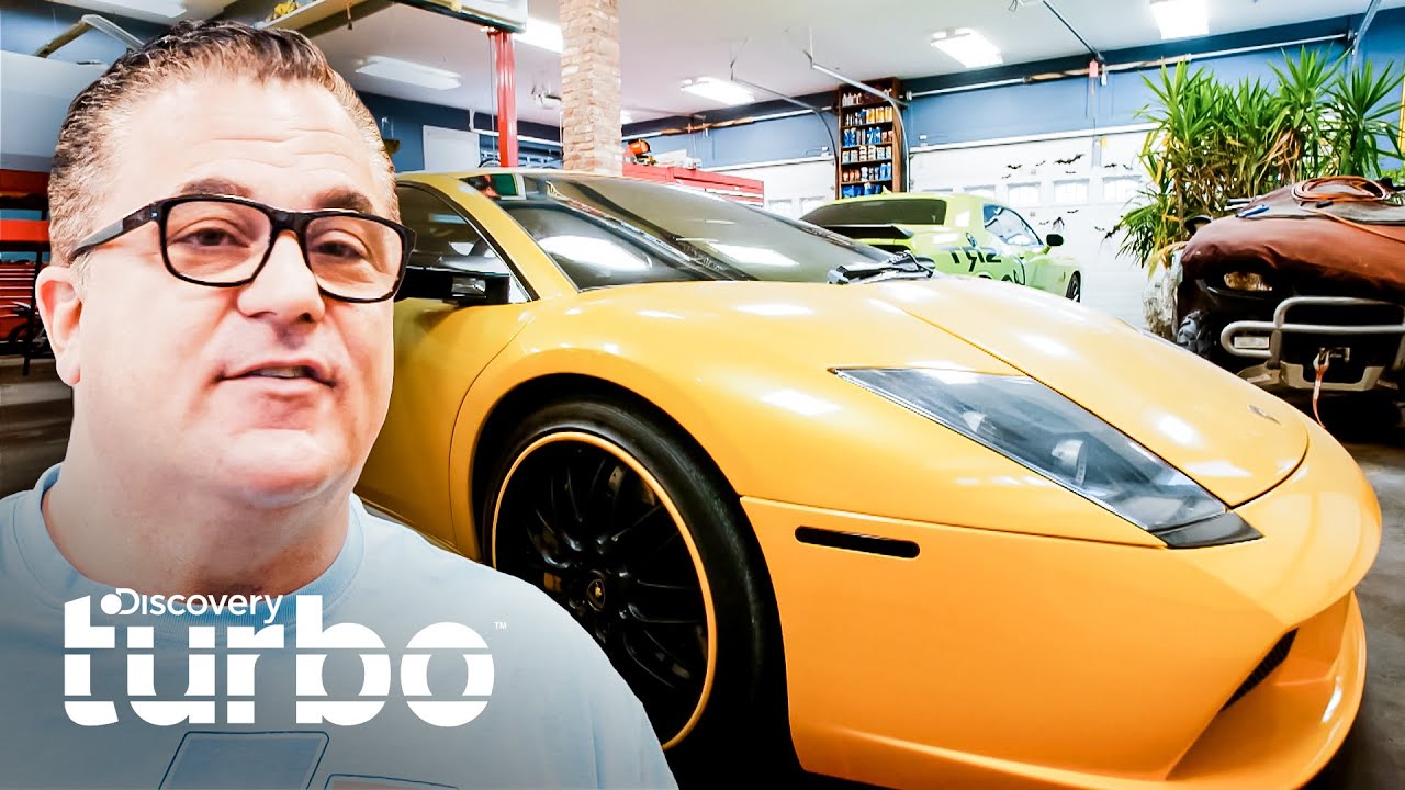 Andy restaura Lamborghini Murciélago comprado em leilão | Os Reis da Sucata | Discovery Turbo Brasil