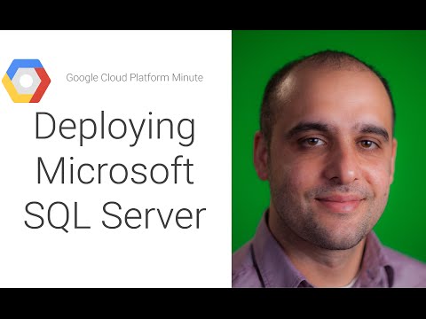 Deploying Microsoft SQL Server to Google Compute Engine