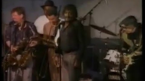 Albert Collins and the band at Buddy Guy