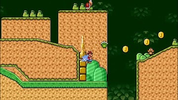 Super Mario Bros. X (SMBX) Custom Level - Secluded Sanctuary