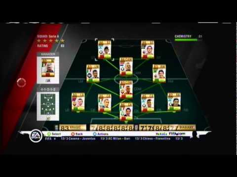 HeXiiCz - Fifa 11 Ultimate Team - Serie A
