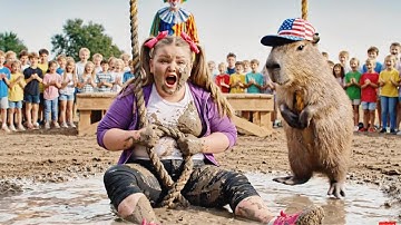 Funny Girl vs Capybara The Ultimate Prank Challenge!