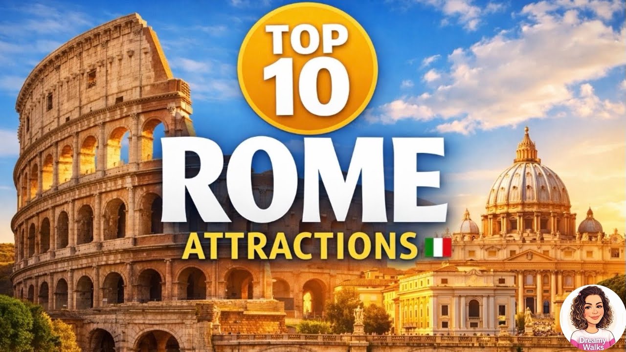 10 Must-See Historic Places in Rome, Italy 🇮🇹
