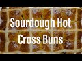 Sourdough Hot Cross Buns