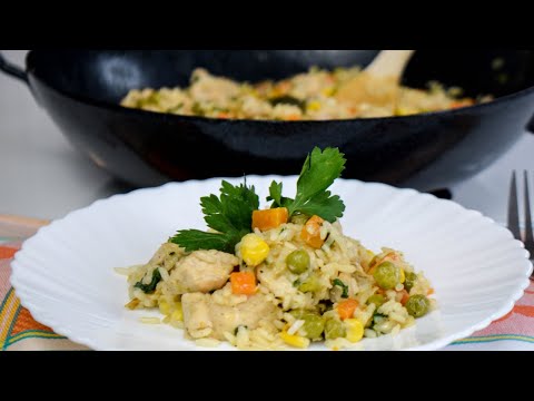 Video: Rižoto Sa Piletinom I Povrćem