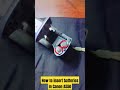 How To Insert Batteries In Canon Powershot A550 Shorts Youtubeshorts Trending Viral Camera