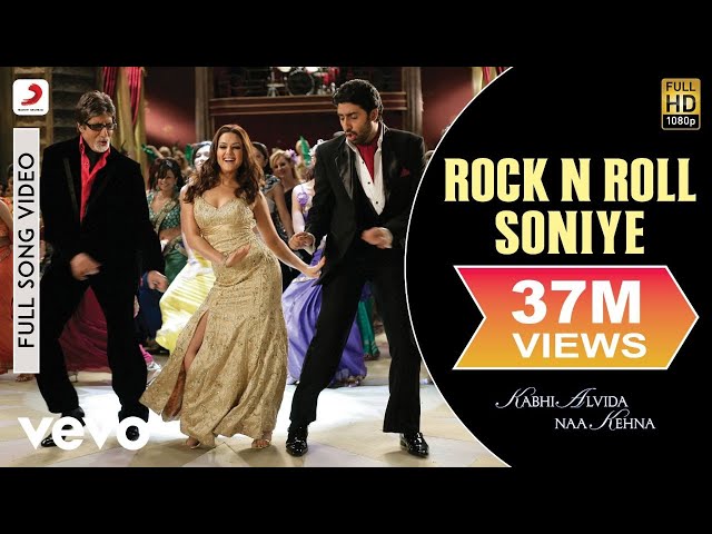 Rock N Roll Soniye Best Video - KANK|Amitabh Bachchan|Shah Rukh|Rani|Abhishek|Preity class=