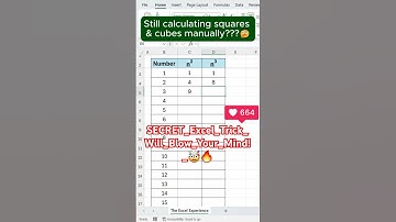 SECRET_Excel_Trick_Will_Blow_Your_ Mind!_🤯🔥 #excel #excelformula #asmr #exceltutorial #exceltricks