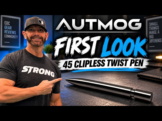 Autmog 36 Titanium Ball pen 紹介動画 - YouTube