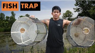 HOW TO MAKE DIY FISH TRAP GAMIT ANG LUMA AT SIRANG ELECTRIC FAN PART 1