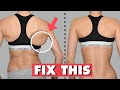 Get Rid Of Bra Bulge With This Back Workout (RESULTS IN 2 WEEKS) 🔥 | No Equipment Upper Body