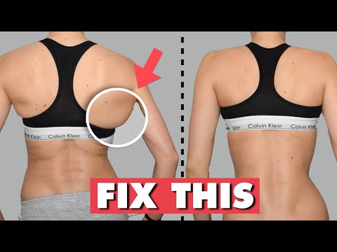 Get Rid Of Bra Bulge With This Back Workout (RESULTS IN 2 WEEKS) �� | No Equipment Upper Body