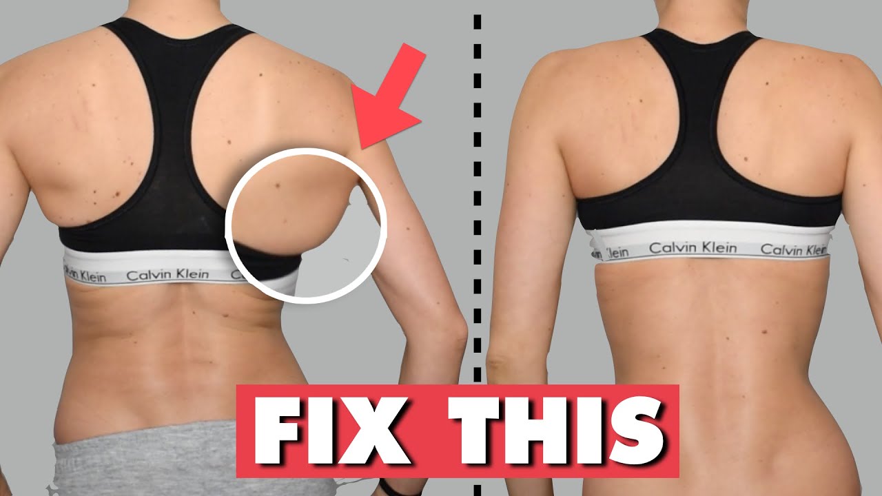 Simple Exercises And Tips To Beat Unsightly Bra Bulge