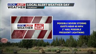Severe Storms Thursday, Local Alert Weather Day