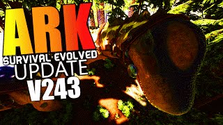 Ark Survival Evolved - Anosaur Gameplay, Redwood Forest, Tree Houses Update V243 Ark Gameplay