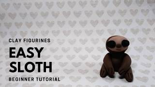Make a Sloth out of Polymer Clay