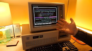 A Bootable eBook for MS-DOS PCs! Chromaspace Conscript
