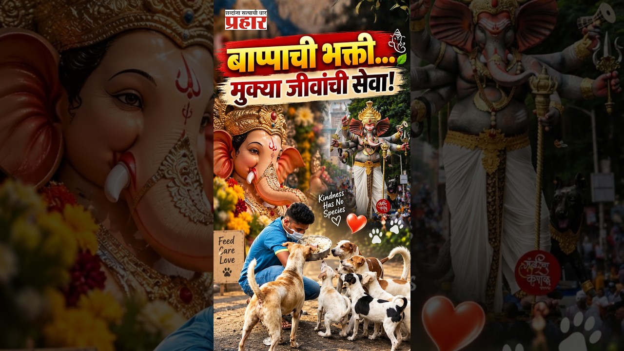 Ganesh Utsav | गणपती मंडपात मुक्या जीवांसाठी खास जागा! मुंबईत ‘Pet-Friendly Ganpati’चा नवा उपक्रम |
