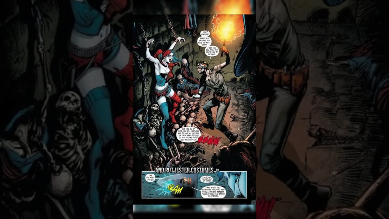 The Jokers "prank" on harley quinn 