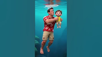 jalpari ne bachai baap bete ki jaan 😨 #cartoon #kids