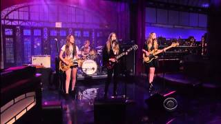 Haim - Forever 6-10-2013 Letterman