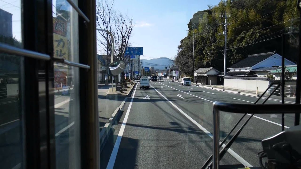 【前面展望】防府駅～ゆめタウン山口～山口駅～山口大学【JRバス_日本縦断中!】