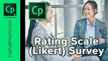 Adobe Captivate – Rating Scale (Likert) Questions