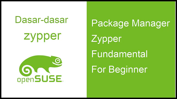 Package Manager Zypper di openSUSE | Basic | Beginner Friendly