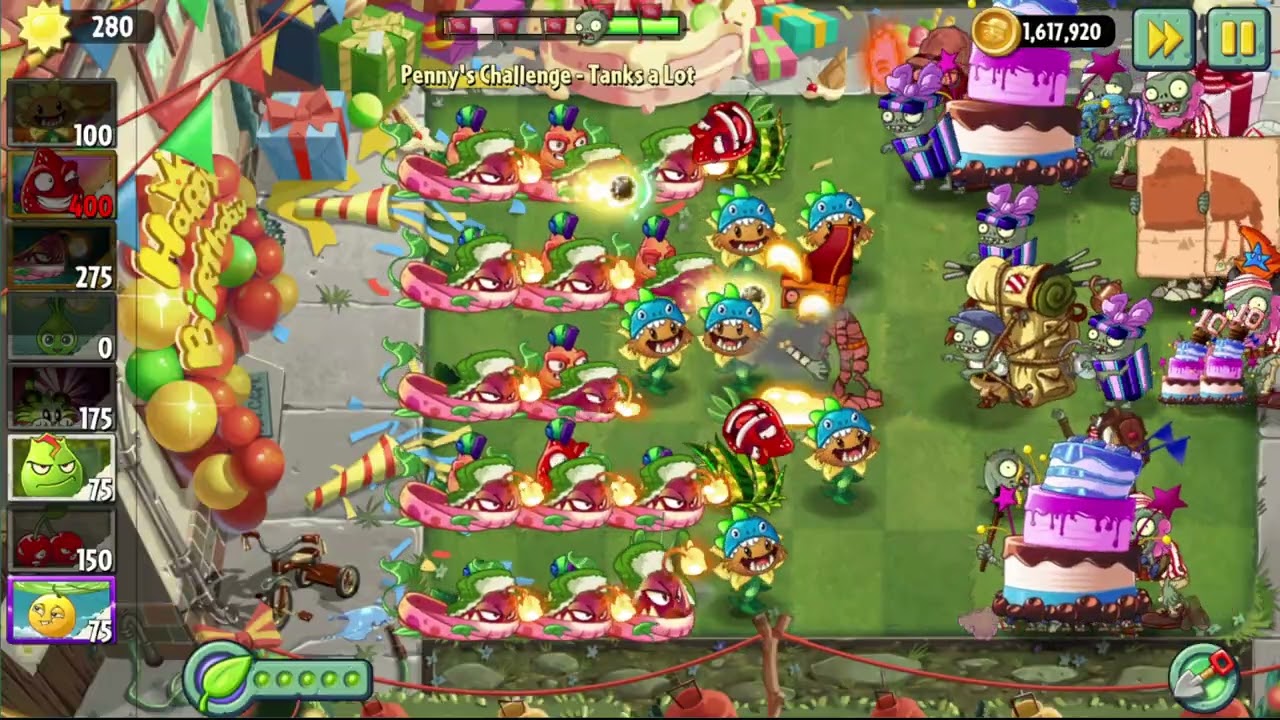 PvZ2 Reflourished: Penny's Challenge Week 91