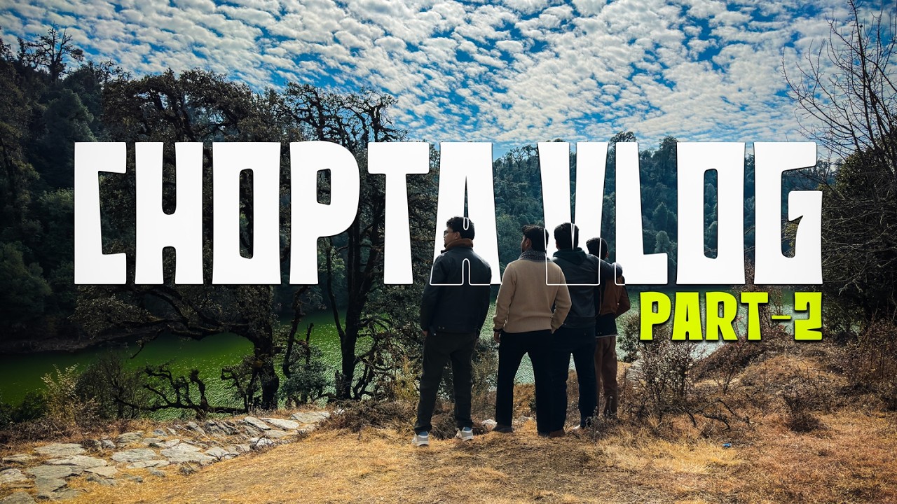 Chopta Mein Itni Snowfall?! ❄️ -6°C Mein Survival | Travel Vlog Part-2