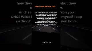Before she left she said.#myvoice #motivation #relatable #love #quotes #viralvideo