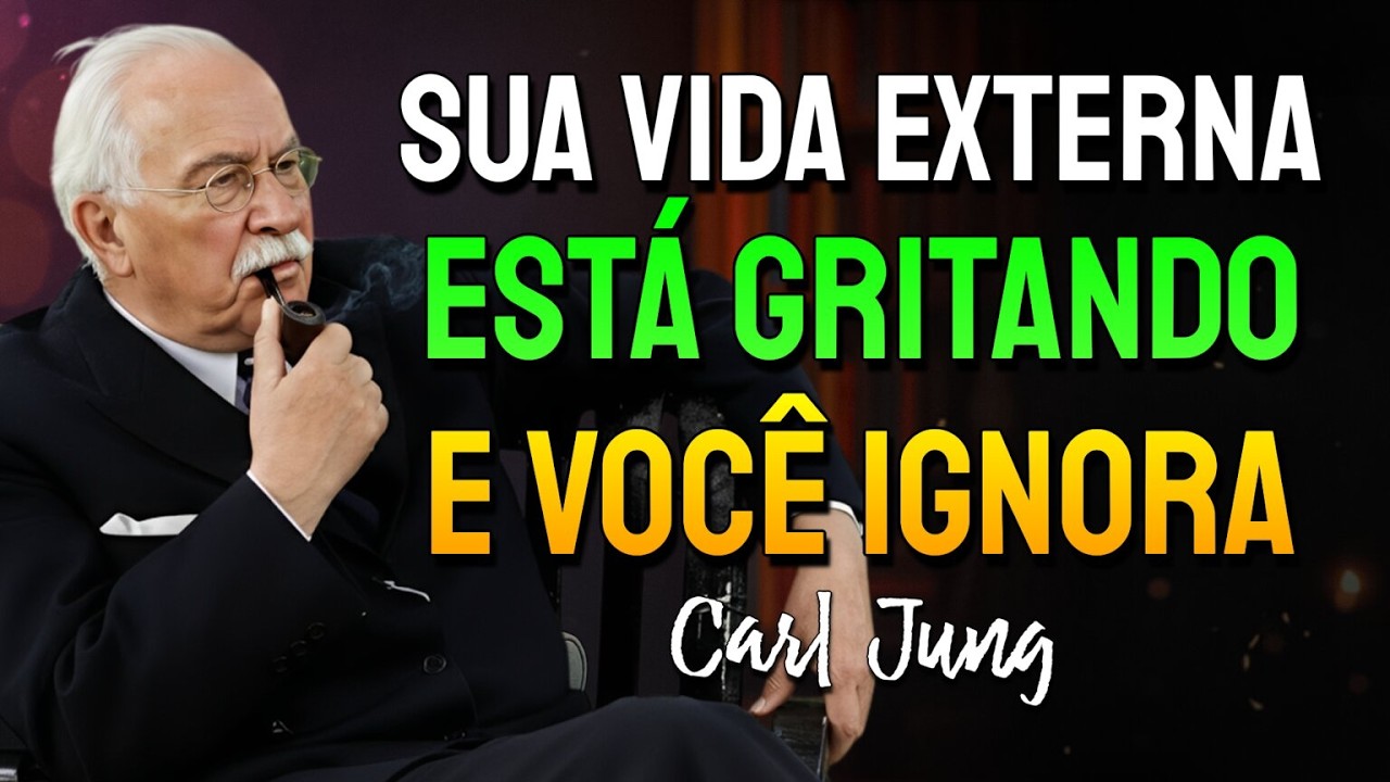 Sua vida externa está revelando algo que você não quer enxergar. (Carl Jung)
