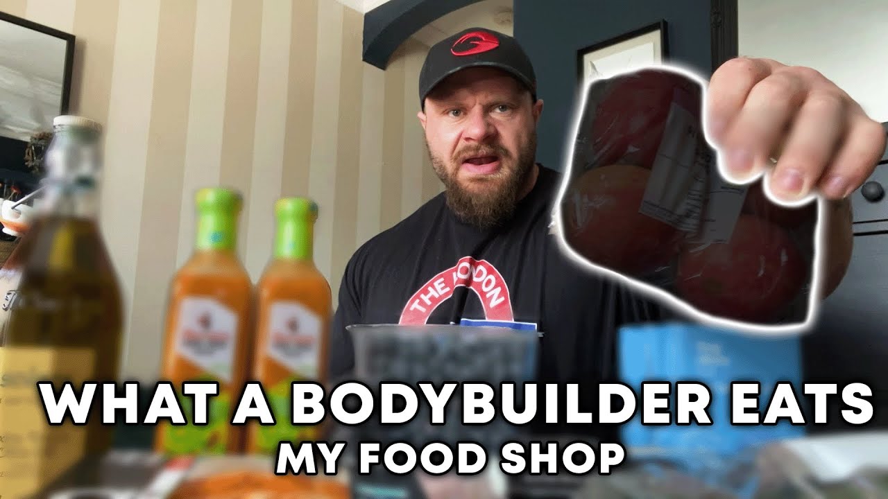 WHAT A BODYBUILDER EATS | WEEKLY FOOD SHOP