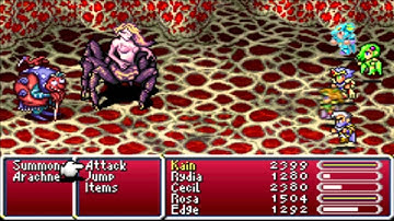 Final Fantasy 4 Advance (GBA) Part 27 The Cave of Summons