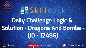 skillrack daily challenge logic and solution - dragons & bombs (29-01-2021) [id-12486]