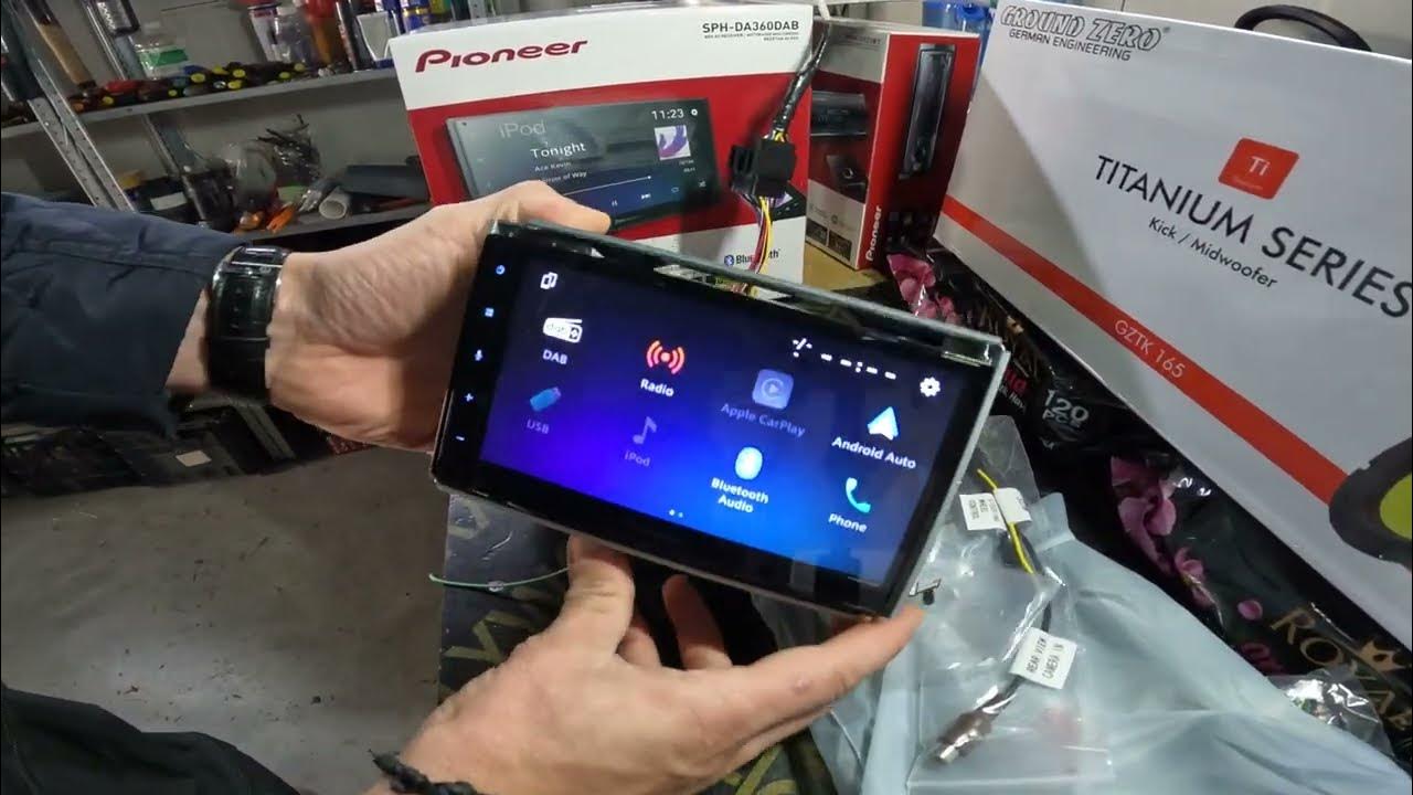 Pioneer SPH-DA360DAB Wireless AppleCarPlay , Android Auto