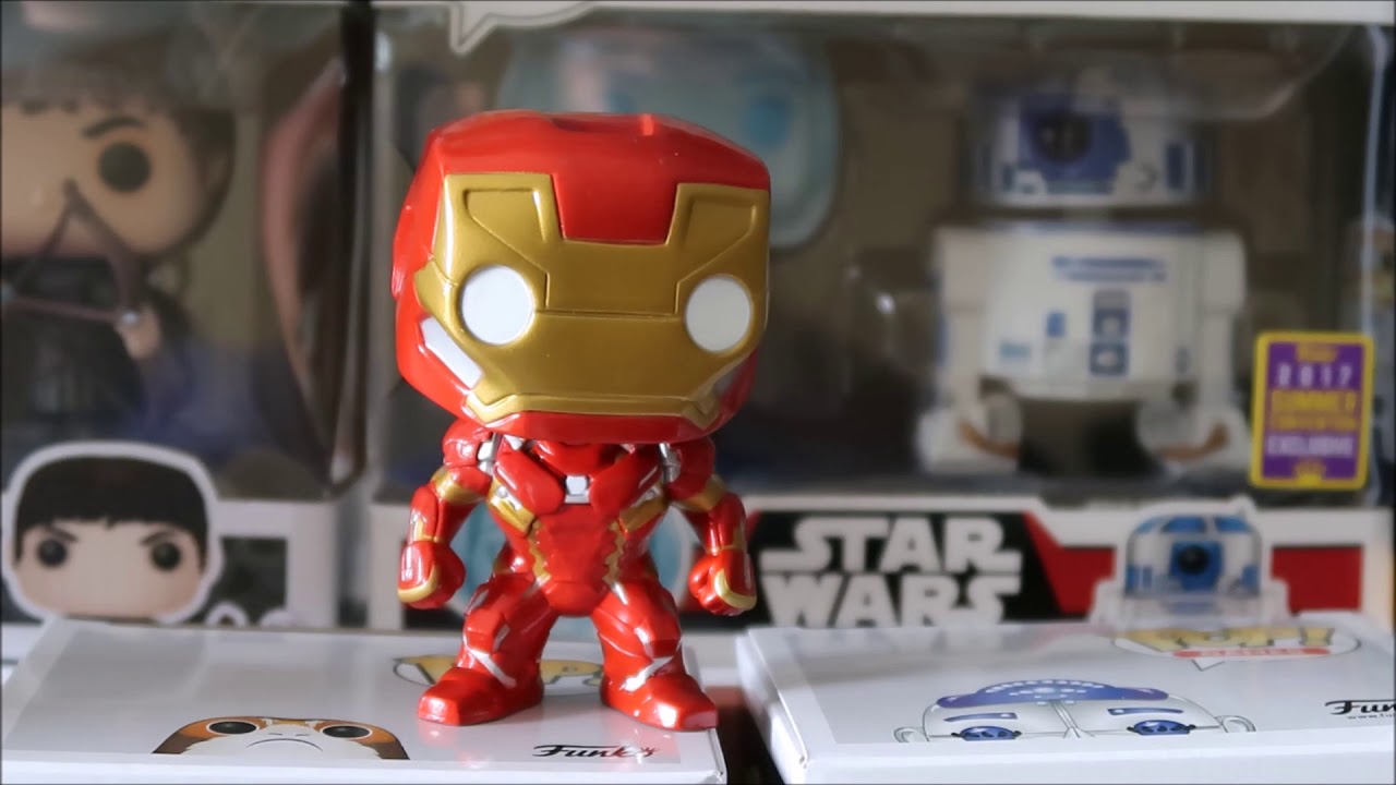 Funko Pop Marvel Capitán América Civil War Iron Man