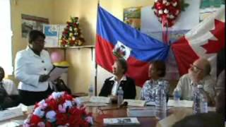 Celebrity La Gouverneure Générale du Canada la Très Honorable Michaëlle Jean en visite en Haïti 2009 Wealth